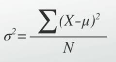 Variance Formula