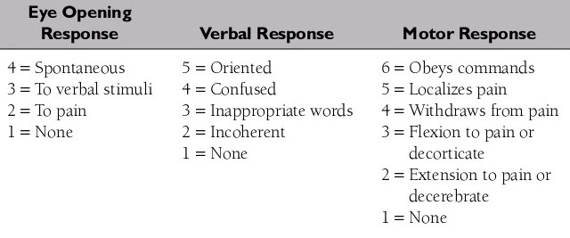 Glasgow Coma Scale